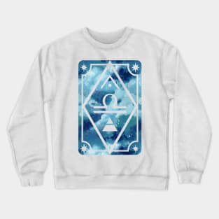 Libra Zodiac Sign Crewneck Sweatshirt